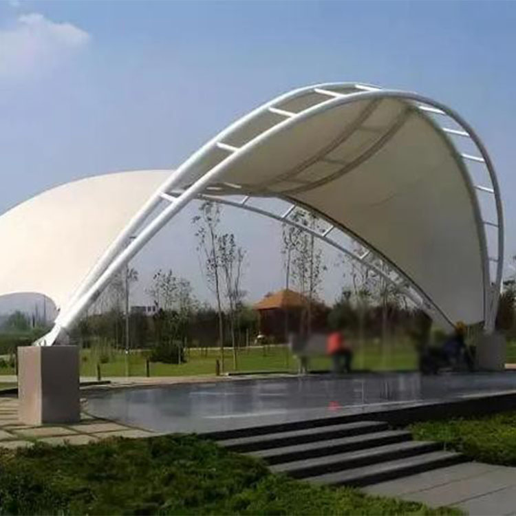 易县膜结构景观棚