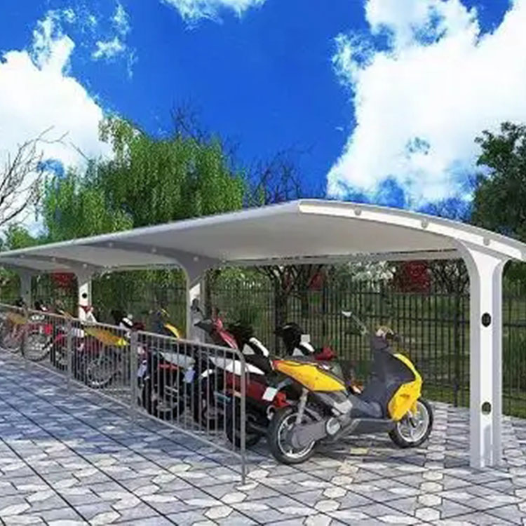 易县膜结构电动车棚