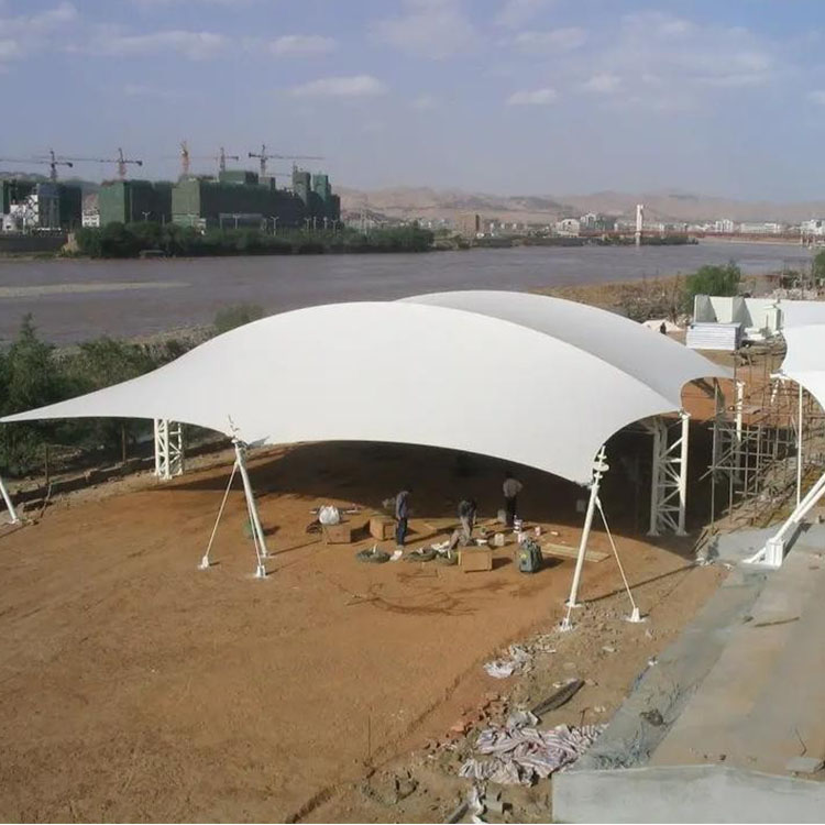 易县膜结构汽车棚